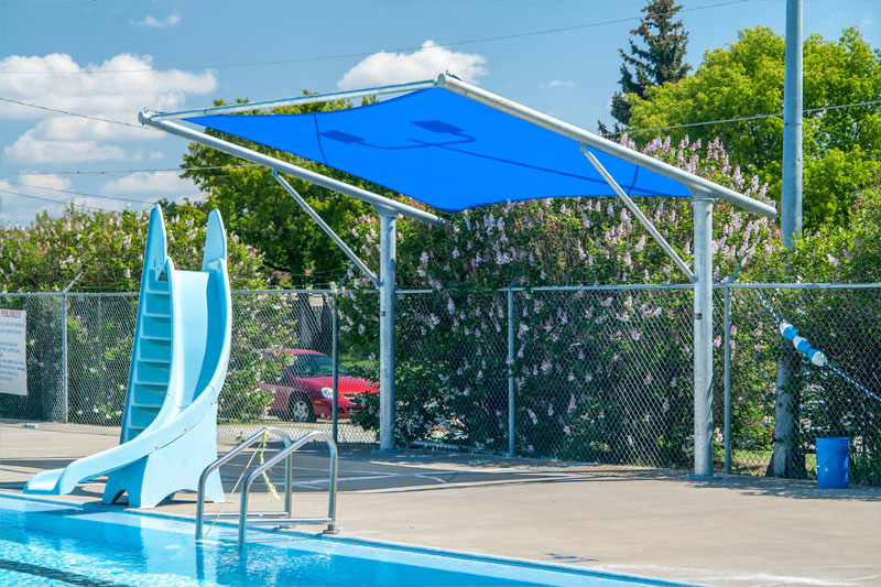 City of Fort Macleod Cantilever Shade Structure