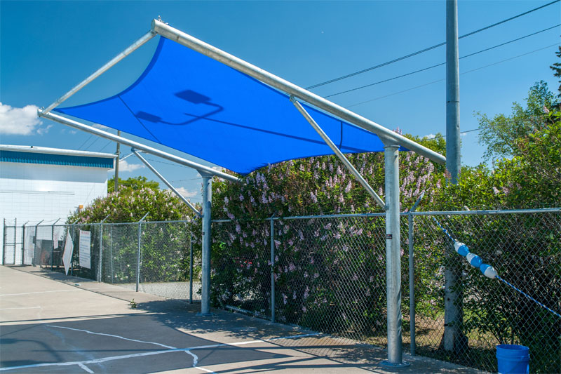 City of Fort Macleod Cantilever Shade Structure
