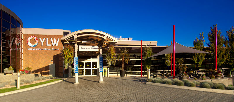 Kelowna International Airport Free Span Shade Sail