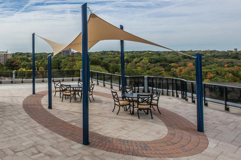 Calgary Rooftop Fabric Structure