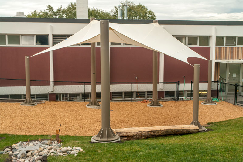 West Point Grey Academy Fabric Structure