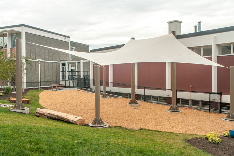 West Point Grey Academy Fabric Structure