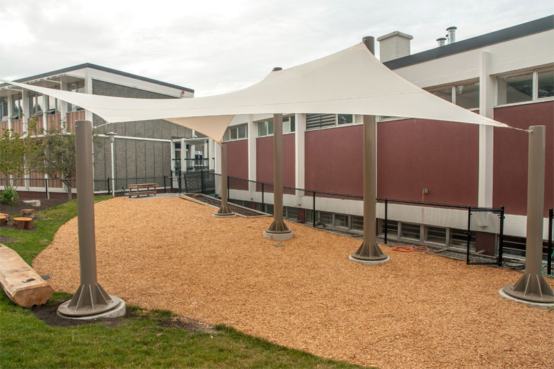 West Point Grey Academy Fabric Structure