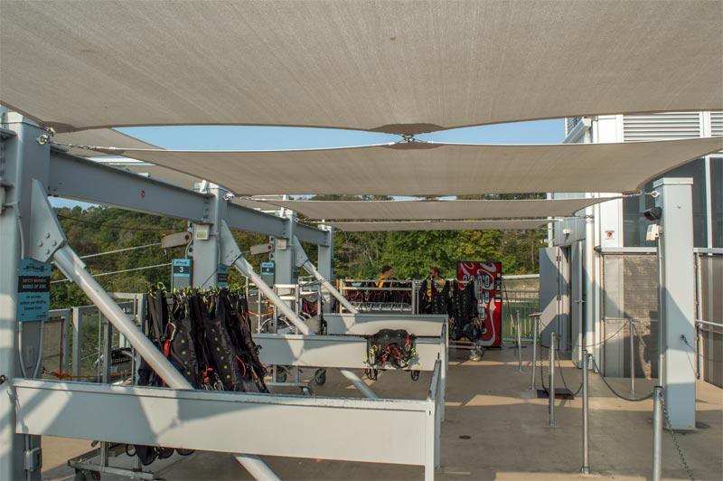 Niagara Falls Zip Line Shade Sails