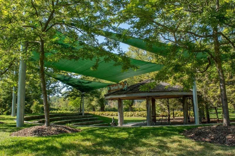 TensArch Sails at the Toronto Island Amphitheatre