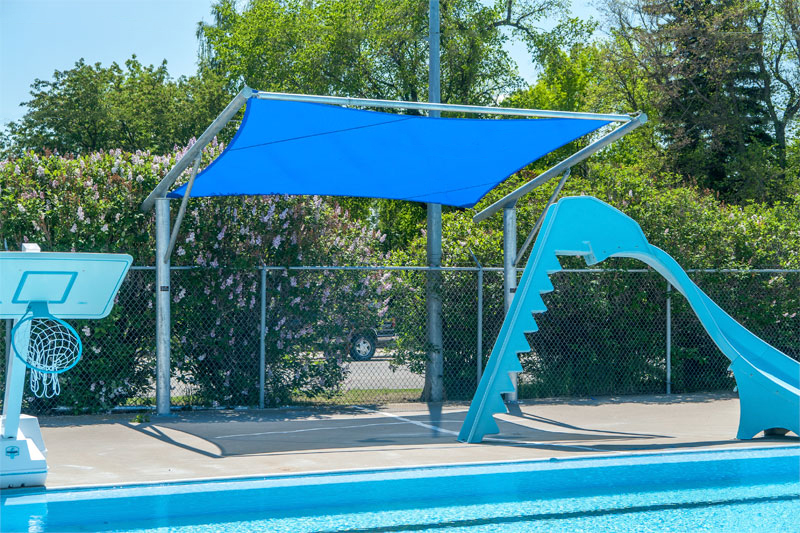 City of Fort Macleod Cantilever Shade Structure