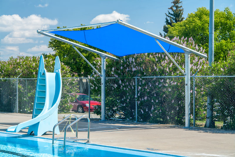 City of Fort Macleod Cantilever Shade Structure
