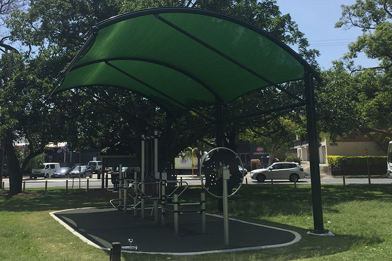 Cantilever Fabric Structure