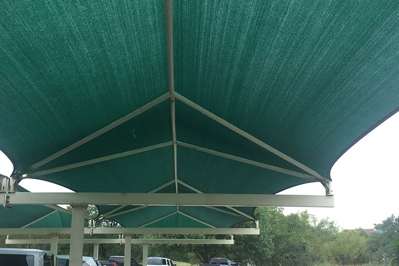 Cantilever Fabric Structure