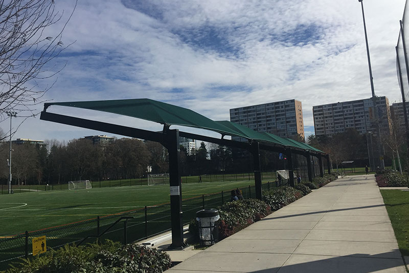 Cantilever Fabric Structure