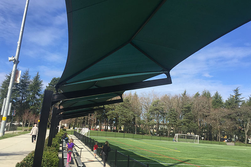 Cantilever Fabric Structure