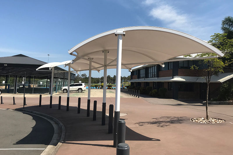 Cantilever Fabric Structure