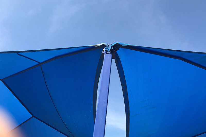 Framed Fabric Structure